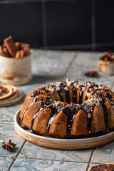 Wall Mural - Vanilla bundt cake