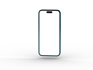 Sticker - Smartphone frame less blank screen. Mockup generic device.