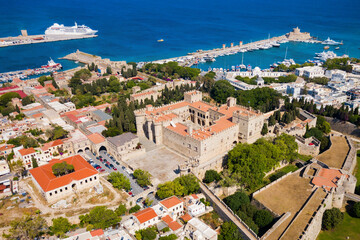 Wall Mural - Rhodes old town in Greece