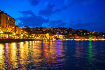 Wall Mural - Lugano lake and city, Switzerland