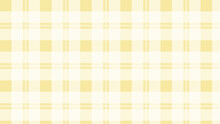 White And Yellow Plaid Fabric Texture