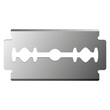 © Manoel - razor blade isolated on white background