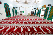 Prayer Hall, The Saigon Central Mosque (Masjid Musulman) Built In 1935, Ho Chi Minh City, Vietnam