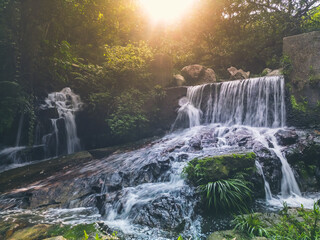 the Little Hawaii Falls, TKO Hong Kong