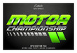 © yustika - 3D Motor championship editable vector text effect
