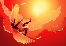 Icarus Had A Desire To Fly As Close To The Sun As Possible To Reach Heaven