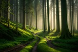 Fototapeta Natura - morning in the forest