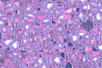 Poster - artistic cybernetic digital template cg texture background illustration