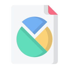 Chart Report Flat Icon