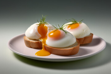 poached eggs