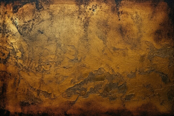 Brown leather grunge texture background wallpaper. AI Generative