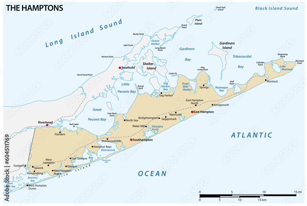 Where Are The Hamptons Located In The United States
