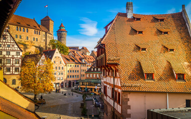 Wall Mural - old town of nuremberg, germany