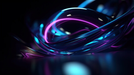 Leinwandbilder - colorful abstract background,created with generative ai tecnology.