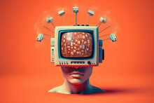 Smart Tv Instead Of A Head, Generative Ai