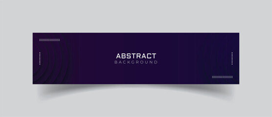 Wall Mural - linkedin banner with light background