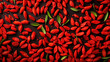Fresh ripe goji berry with water drops background. Berries backdrop. Generative AI