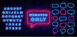 © Anastasia Gapeeva - Members only neon label. Premium access. Think cloud frames collection. Shiny phrase. Vector stock illustration