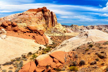 Canvas Print - Valley of Fire State Park