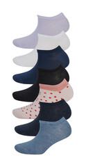 Wall Mural - sock taken in the studio cut out isolated background