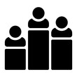 © afif - voting results glyph icon