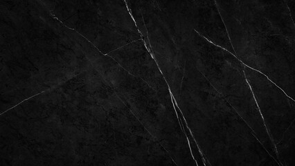 Poster - Abstract Black wall texture for pattern background. wide panorama picture. Black wall texture rough background dark concrete floor or old grunge background with black