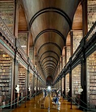 The Old Library Of Trinity College, Dublin, Ireland 