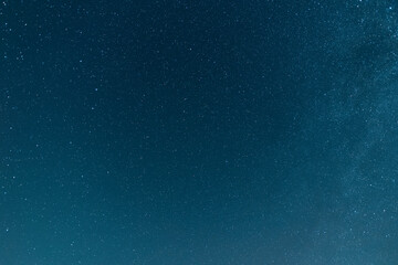 Wall Mural - Night  starry sky.  Astronomical background. 