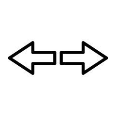 Poster - Turn-signals icon,vector illustration. vector turn-signals icon illustration isolated on White background..eps
