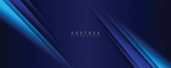 Dark blue modern business abstract background. Vector illustration design for presentation, banner