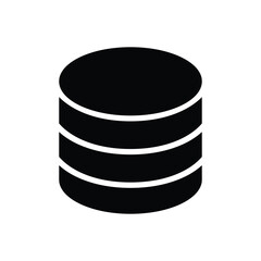 Wall Mural - Database server vector icon