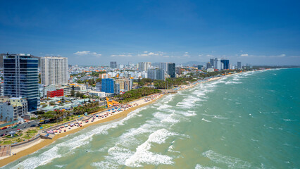 Wall Mural - Vung Tau coastal city, Ba Ria-Vung tau province, Vietnam