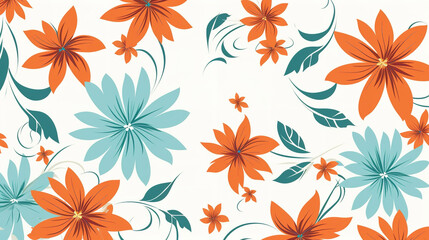 abstract floral background