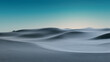 © RocknRoller Studios - Desert Landscape with Sand Dunes and Turquoise Gradient Sky. Beautiful Contemporary Background.