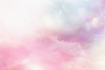 Wall Mural - abstract background of soft focus bokeh lights