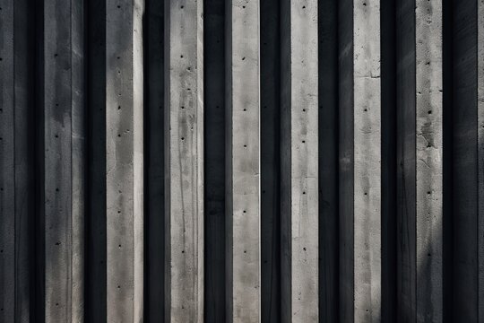 Render with gray vertical stripes Generative AI