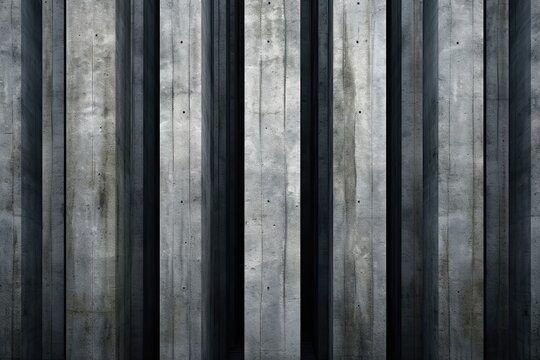 Render with gray vertical stripes Generative AI