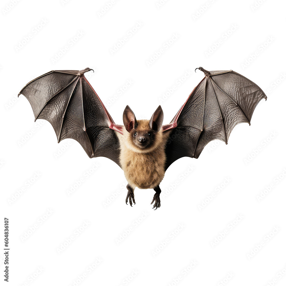 bat on a transparant background, PNG, Generative Ai Stock Illustration ...
