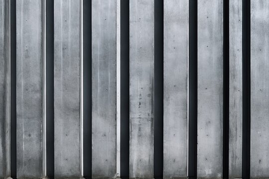 Render with gray vertical stripes Generative AI