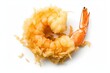© artemstepanov - Shrimp Tempura, Crispy Seafood Meal, Deep Roasted Tempura Shrimps, Abstract Generative AI Illustration