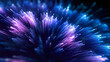 Explosion of Violet - Blue Light