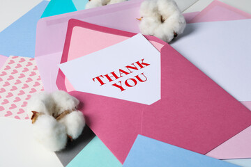 Sticker - Words of gratitude, gratitude concept, text Thank you