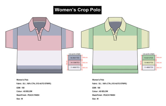 Women’s Crop Polo