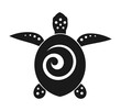 Sea turtle icon symbol. Vector illustration