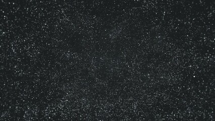Poster - Slow Travel Into Space Motion Graphics/ 4k animation of a cosmos background with thin stars flickering and slow forward motion into space