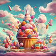 Fantasy Colorful Candyland