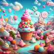 Fantasy Colorful Candyland