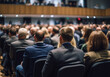 © YuliiaMazurkevych - People in the auditorium during the performance. A theatrical production. AI Generated