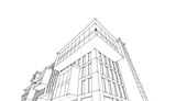 Fototapeta  - Modern office building concept 3d rendering