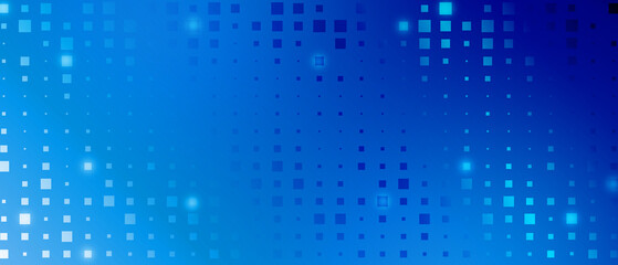 Wall Mural - blue Abstract Halftone Background - Modern Illustration 